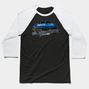 1965 Chevrolet Corvette Convertible Baseball T-Shirt